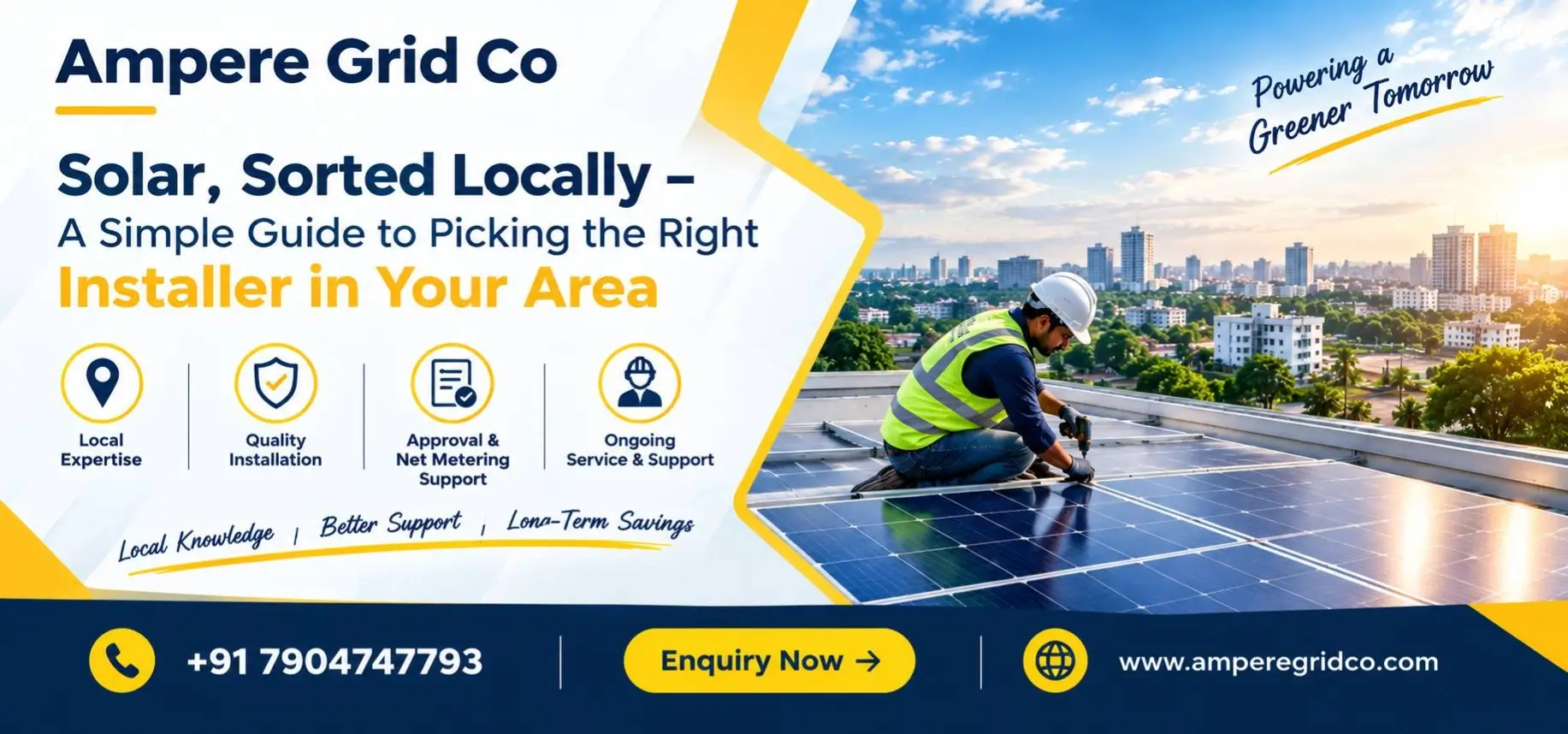 Choosing a Local Solar Installation Partner You Can Trust: A Homeowner & Business Guide