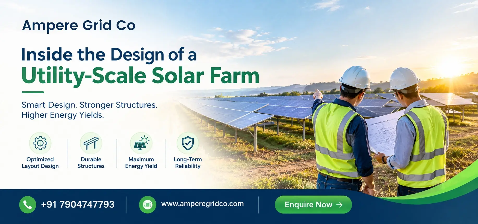 What Goes Into Designing a Land-Based Solar Array