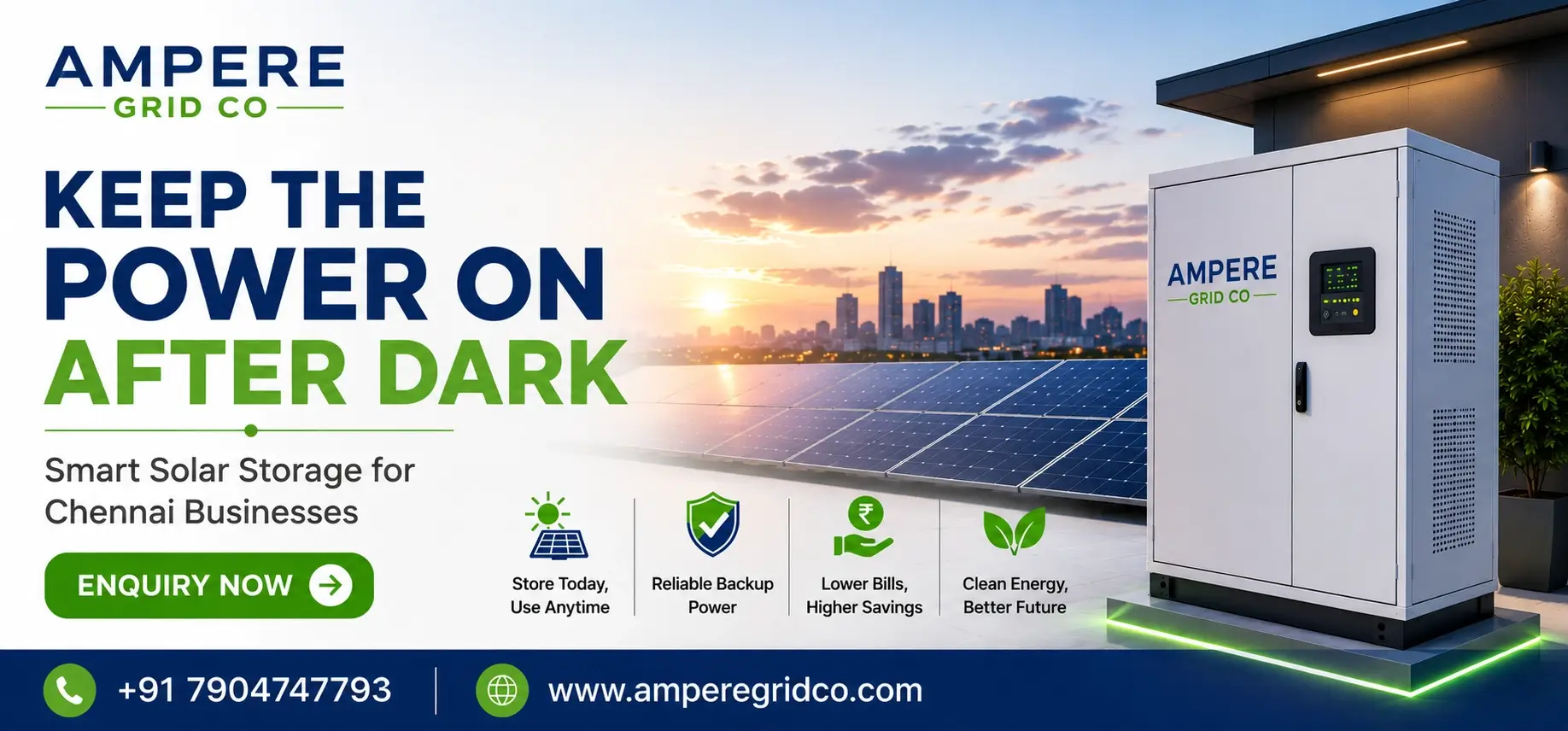 How Chennai Businesses Can Keep the Power On — Even After the Sun Sets