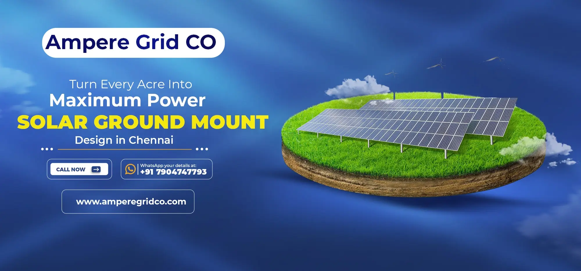 Solar Ground Mount Design in Chennai: Squeeze More Power From Every Acre