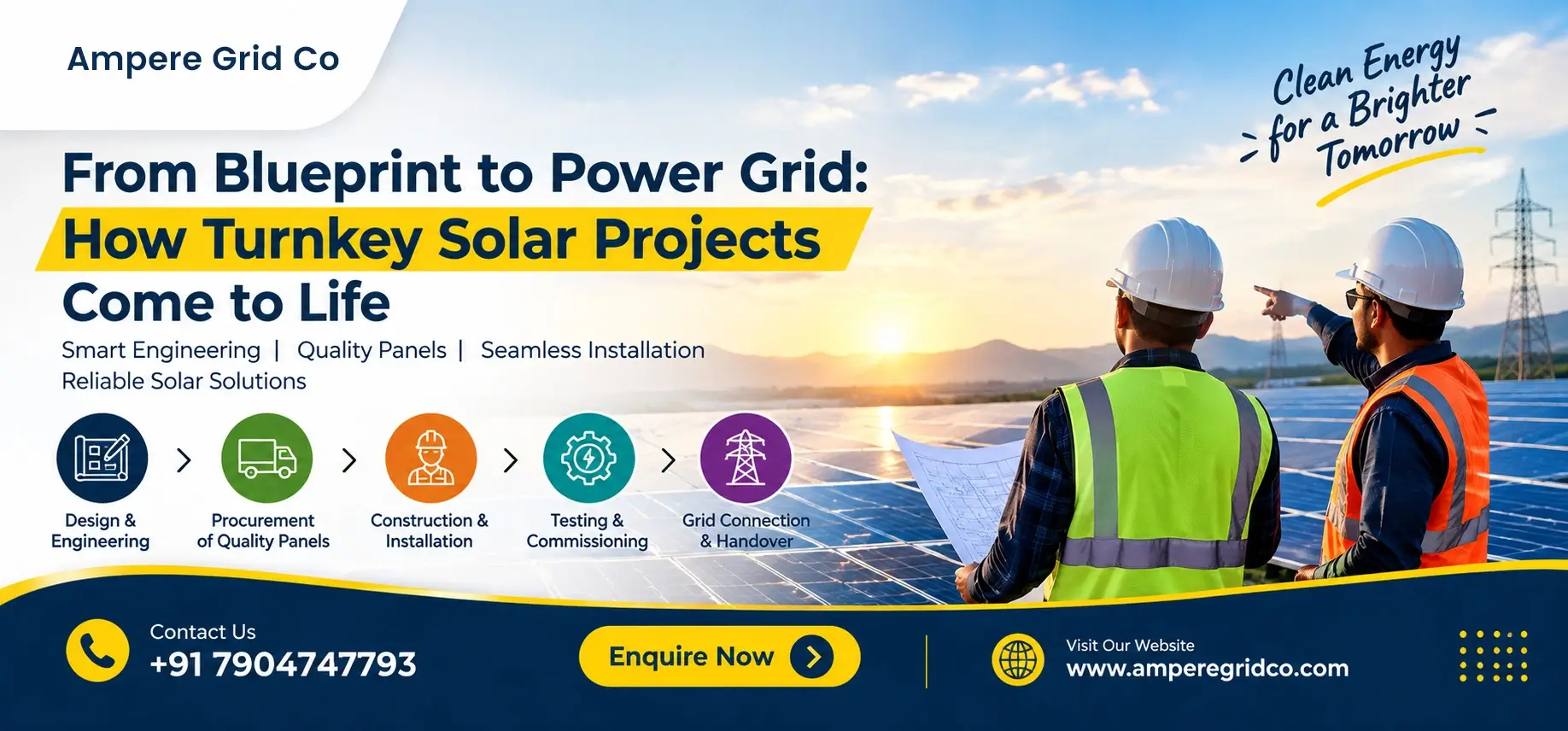 From Blueprint to Power Grid: How Turnkey Solar Projects Come to Life